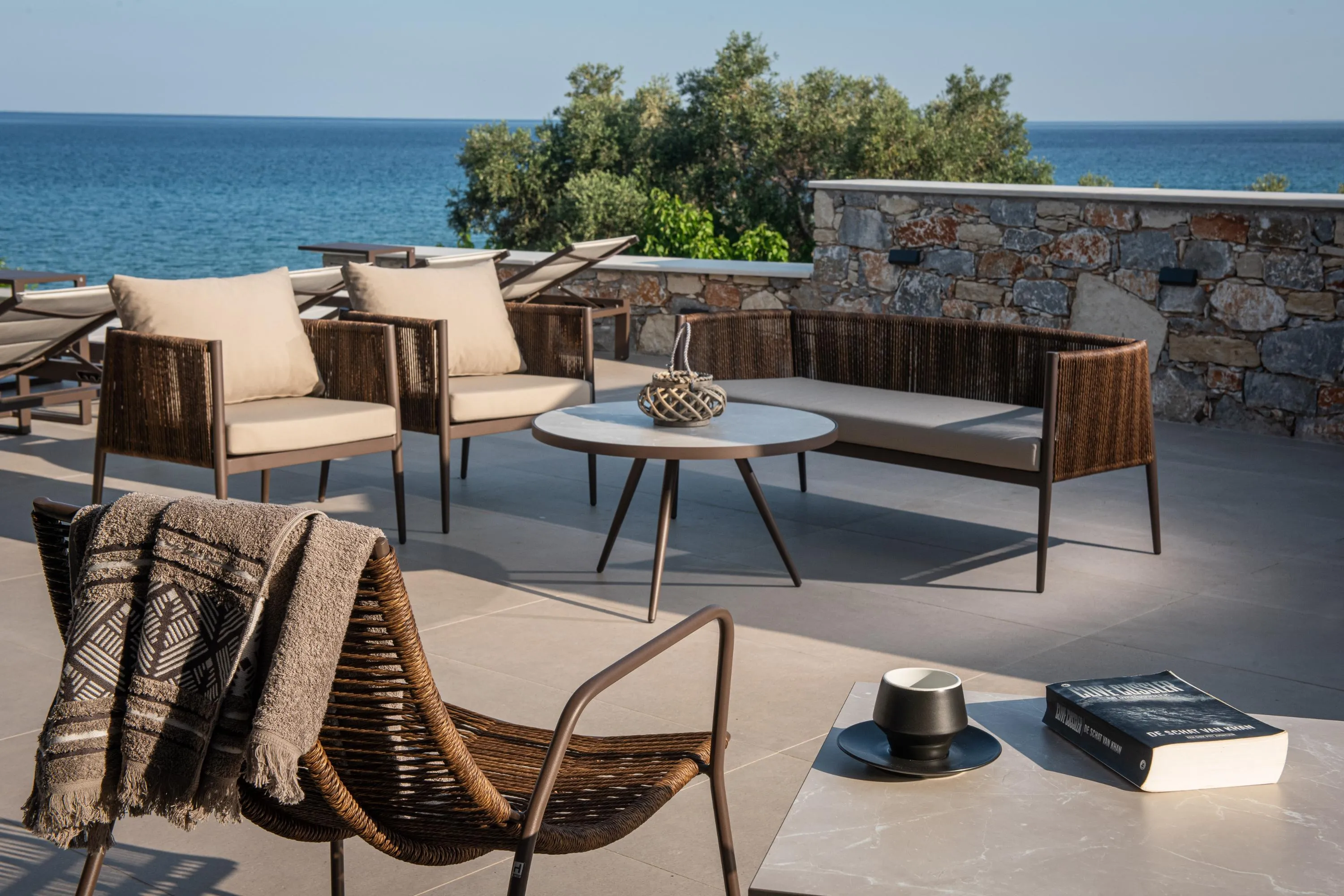 The perfect spot to admire the never-ending views of the sea