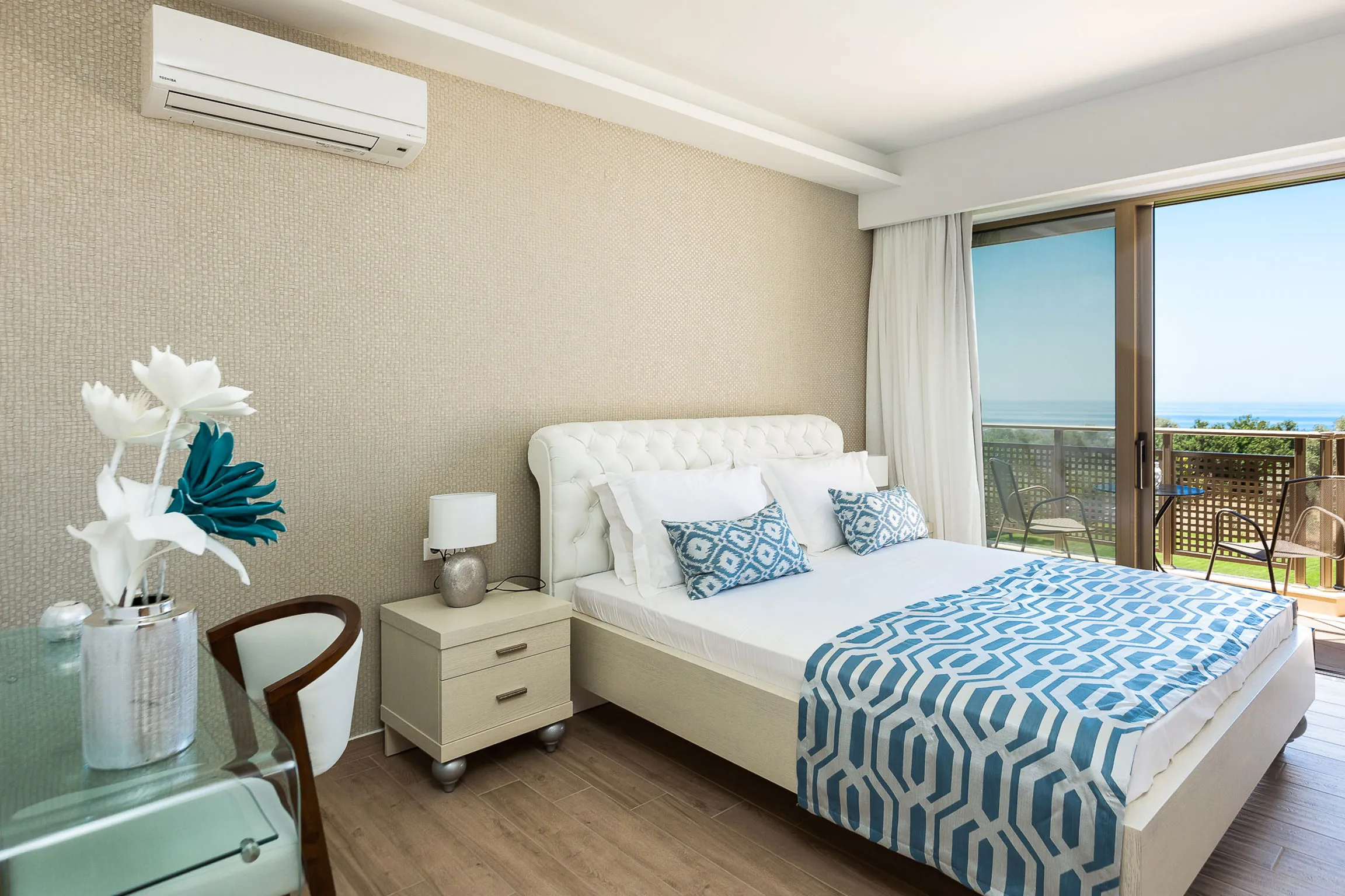 Bedroom on the 1st floor of the main house!