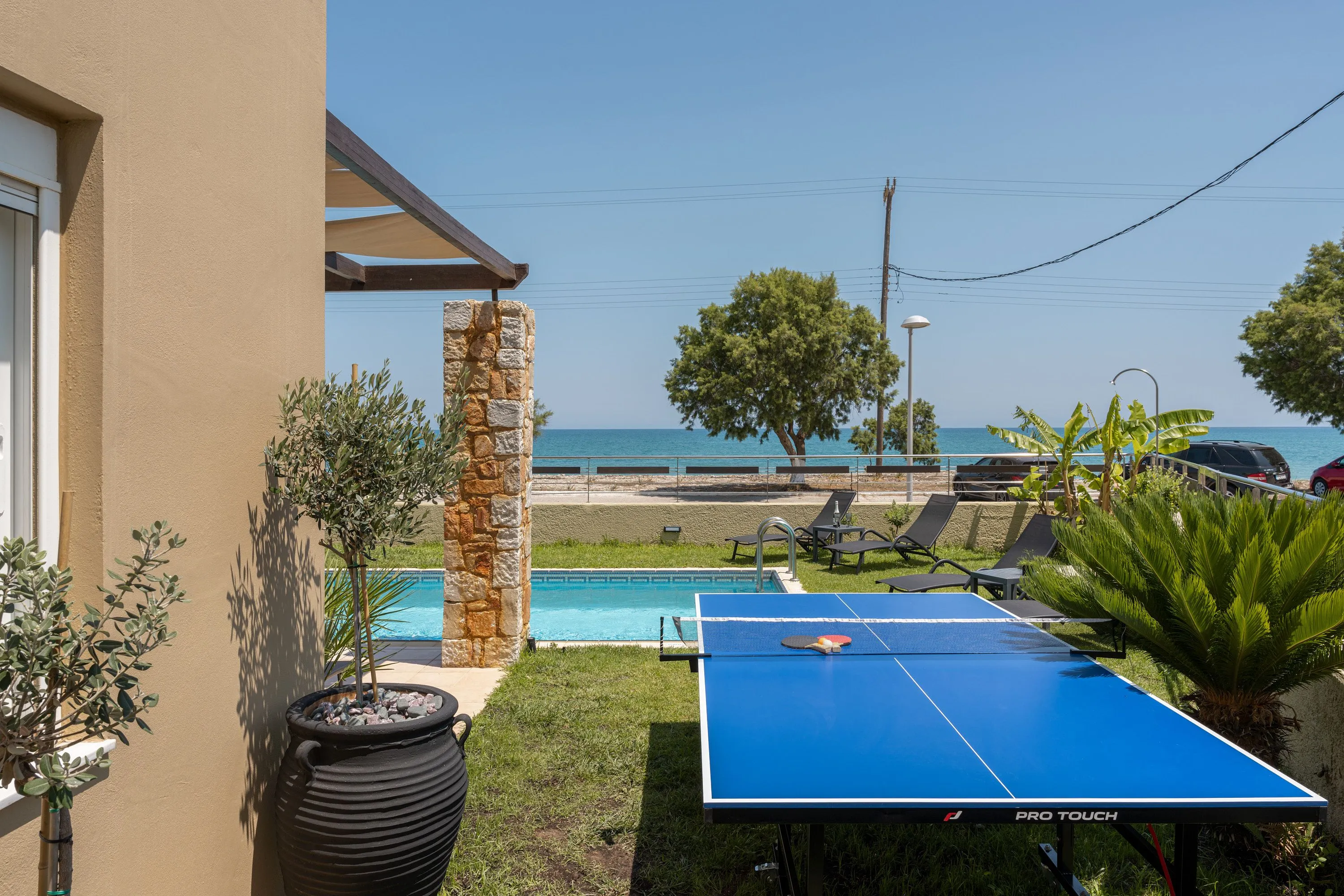 Challenge your friends and family to a lively game of ping pong