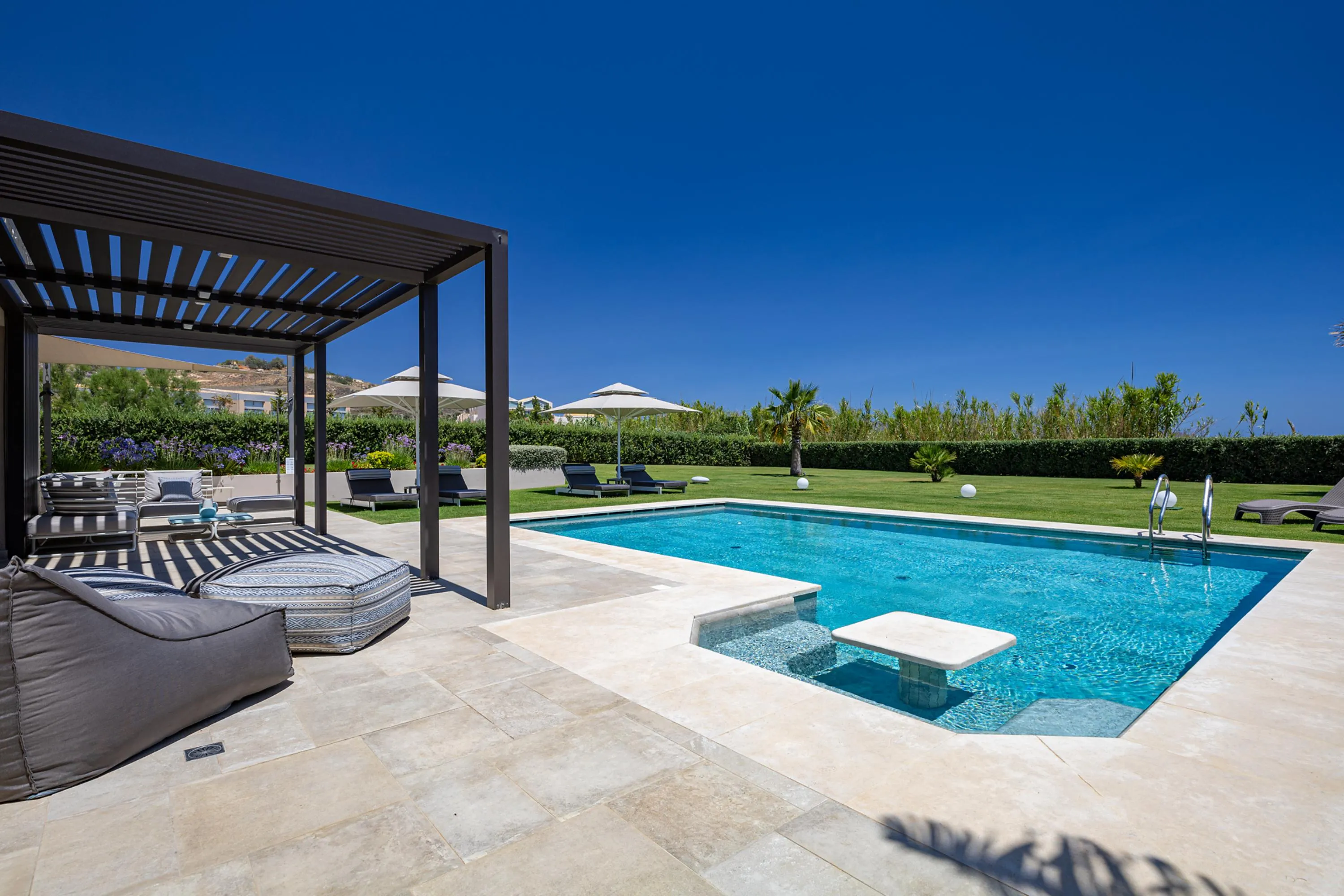 A refreshing dip in the morning will revitalize your body and mind!