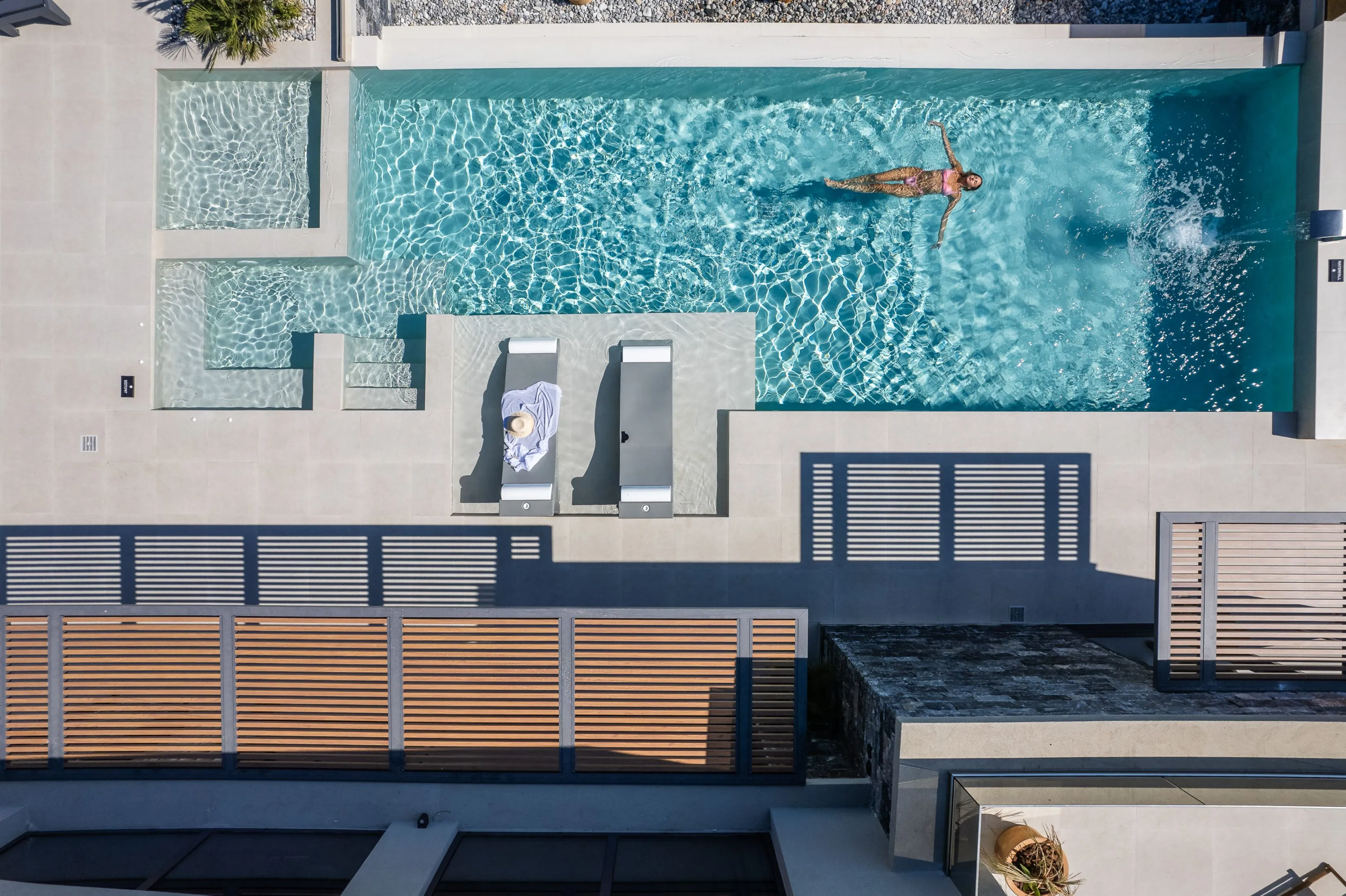 The pool can be heated, at an additional charge upon request.