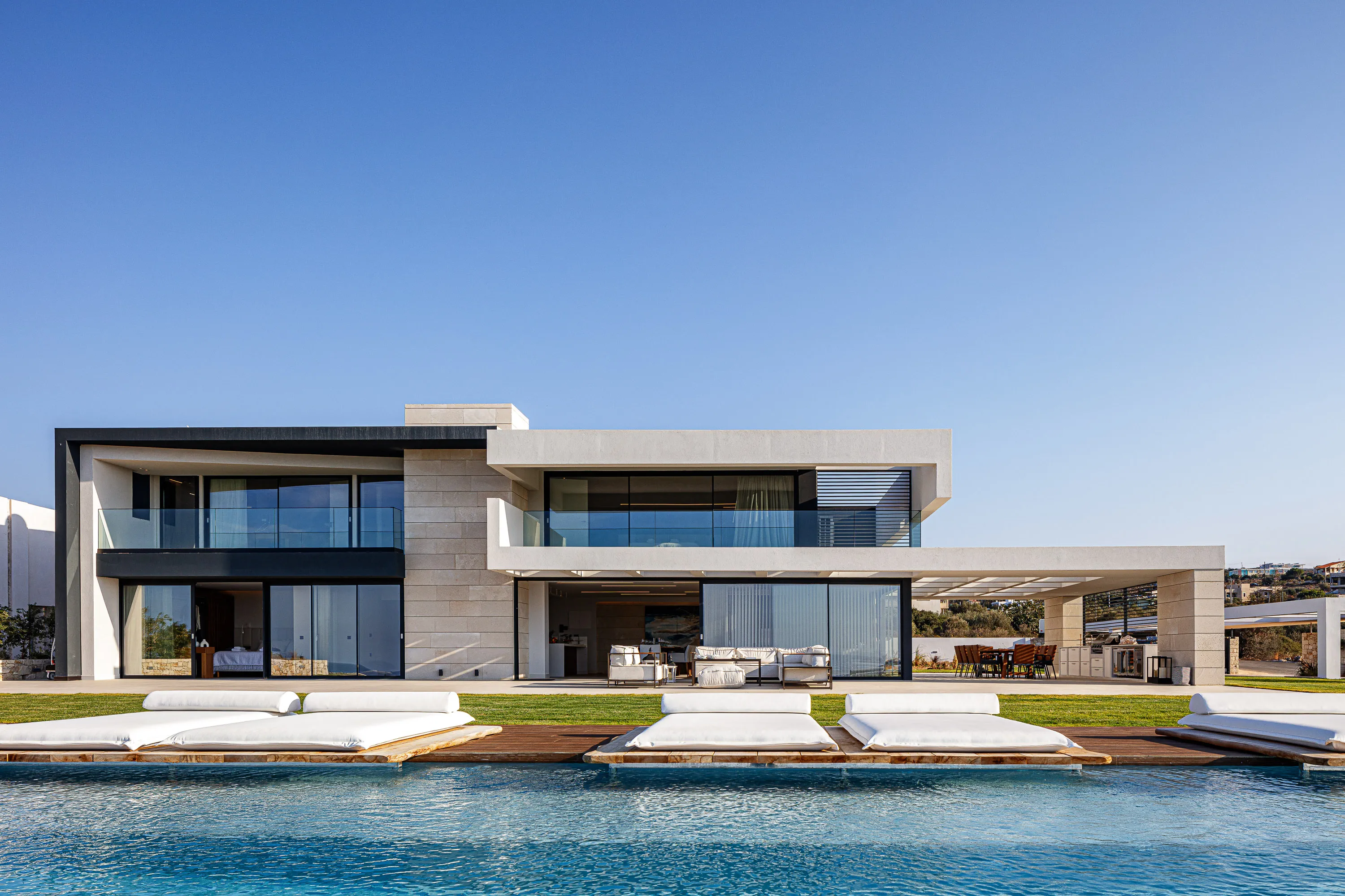 Villa Mika invites you to experience the perfect harmony of indoor and outdoor living.