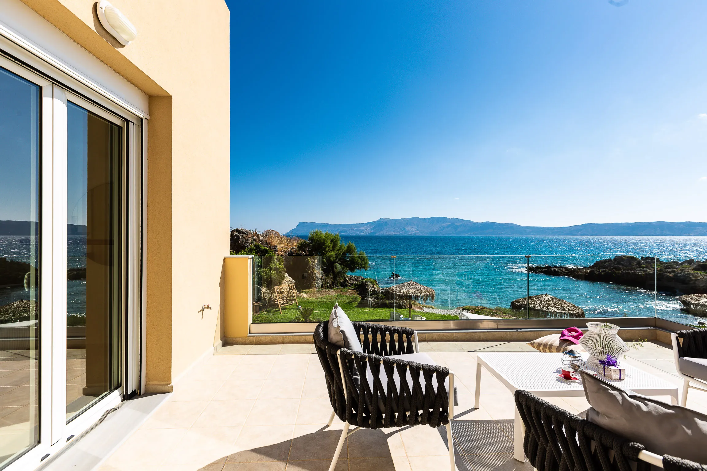 Amazing sea views from the balconies!